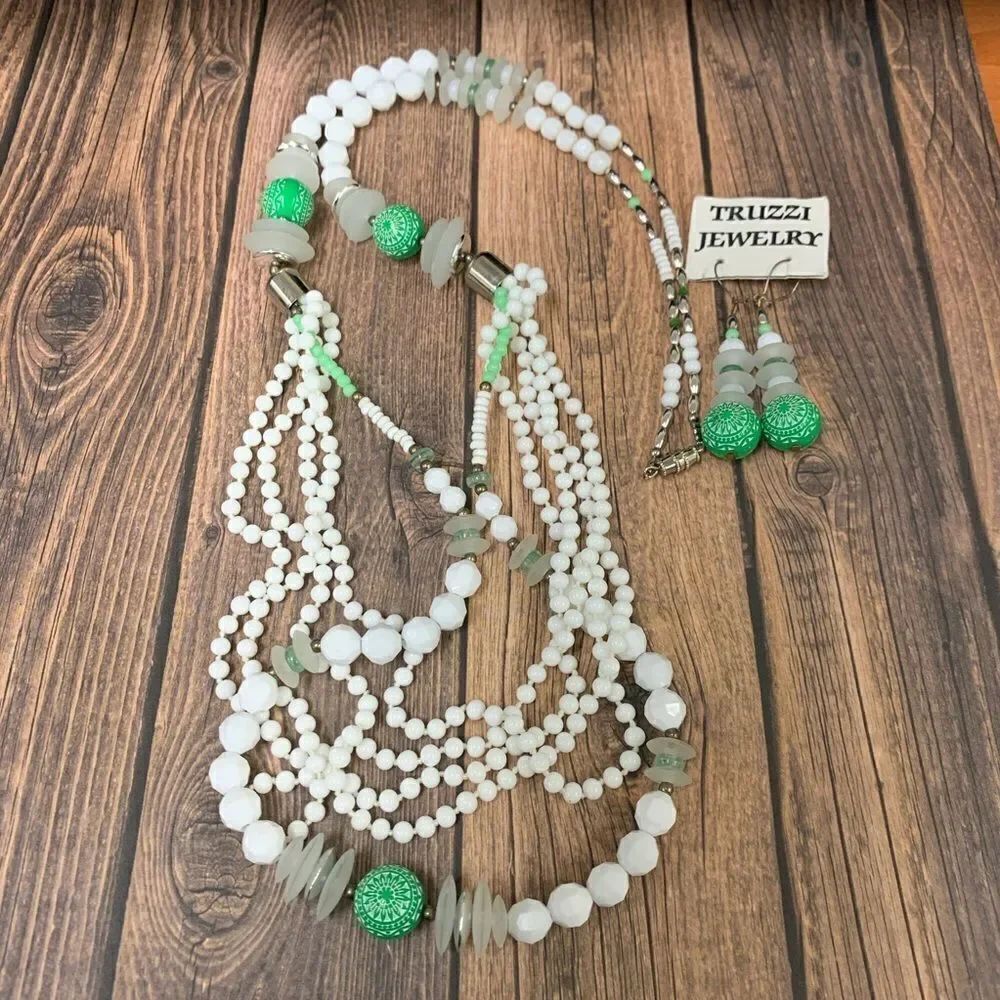 Truzzi Necklace and Earring set‎